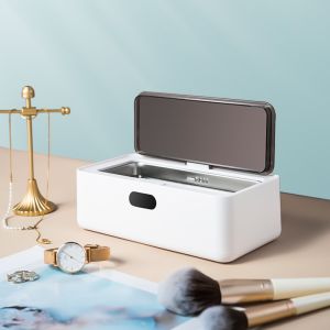 Mini Ultrasonic Washing Machine 450ml Portable Ultrasonic Glasses Cleaner