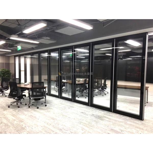 Buy Lightweight Movable Glass Partition Walls Systems Customization at wholesale prices