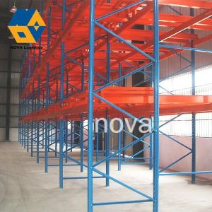Optimum Density Storage Push Back Racking Maximizes Warehouse Capacity