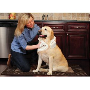 Personalised Microfibre Dog Towel Set , Embroidered Cat Bathroom Towels