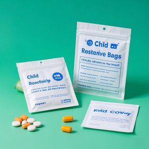 Compostable Child - Proof Pouches Sustainable Packaging For Pharmaceuticals