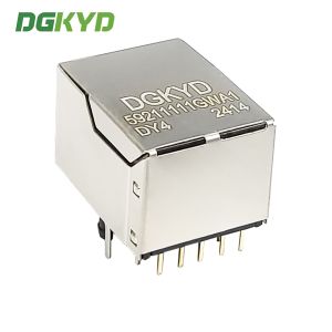 RJ45 Straight Connector 5921 10P10C Without Light Strip Shielding RJ45 Interface