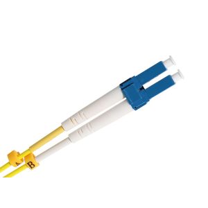 LC UPC to LC UPC Single Mode Duplex Fiber Optic Patch Cord