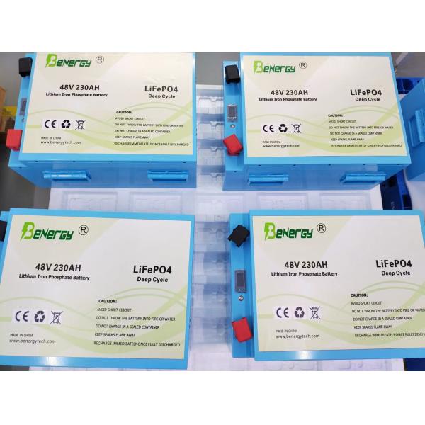 Buy Rechargeable Li Ion Battery Pack 48V 230AH With Metal Case at wholesale prices