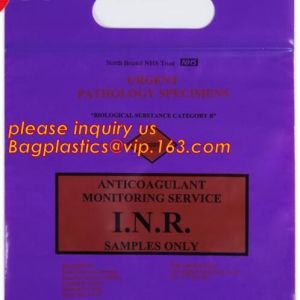biohazard infectious waste bag, Medicine Envelope, PP Autoclavable, Medical Wast