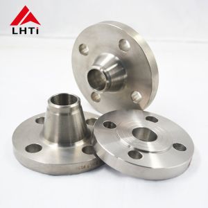 China Forged CNC Machined Welding Neck Flange Gr2 Titanium on sale