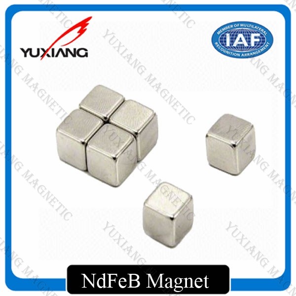 Buy 5x5x5mm Block Neodymium Permanent Magnets For DIY Educational Children Toys at wholesale prices