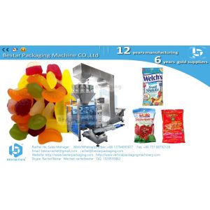 Fruit candy pouch automatic packaging machine