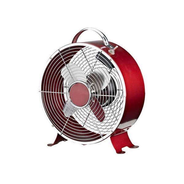 Home Appliance Retro Metal Electric Desktop Fan with Two Speed 25W