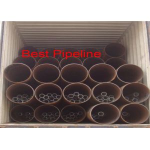 TP304L TP316 Electronic Resistance Welded Pipe Beveled Ends Iron Protector