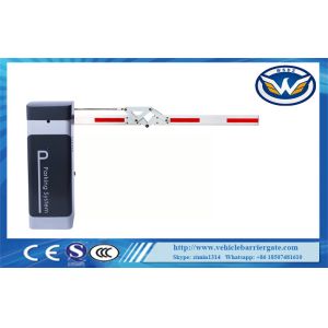 AC Inverter Motor Parking Lot Barrier Gates Remote Control With Adjustment Run