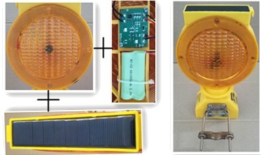 Need light 180*280*65mm or by your Mini Solar Panel Traffic Warning