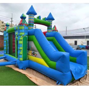Quality Fast Shipping Inflatable Bouncer PVC Material Combo Bounce House With Slide And Basketball Hoop for sale