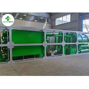 Fuel Oil From Waste Tyre Pyrolysis Plant Advanced Pyrolysis Machine