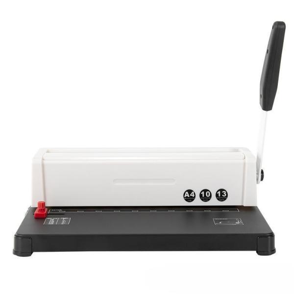 Buy A4 Book Roller 10 Hole Strip Binding Machine With 28.5mm Pitch And 3*8mm Hole at wholesale prices