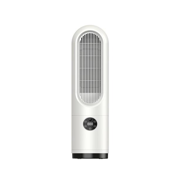 52*15 CM Tower Fan Space Heater Portable Electric PTC Heater for Household Heating