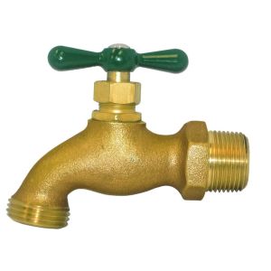 3/4in Brass Water Faucet