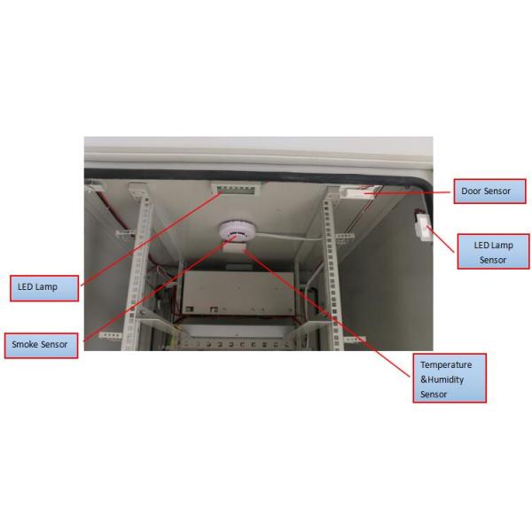 Custom Galvanized Steel Outdoor Power Enclosure Equipment Rack Cabinet