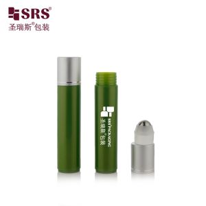 PP PCR Recyclable Empty Cosmetic Packaging Plastic Round Roller Ball Wholesale
