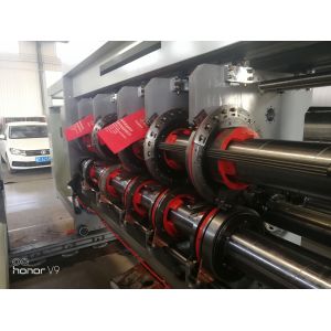 Flexo Ink Printer Slotter Machine For Cardboard