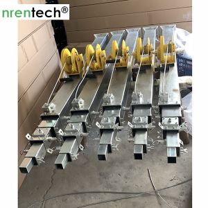 6m galvanized telescopic mast