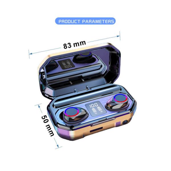 Wireless Earpods Sports Earphones HiFi Stereo Sound 5.0 Bluetooth Connect