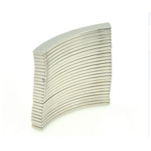 Quality High Power Neodymium Arc Segment Magnets Smooth Surface Treatment for sale