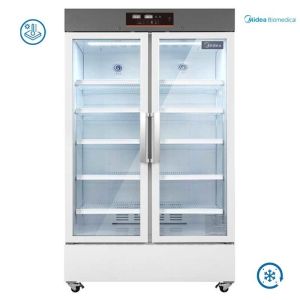 China 2-8 Degree Medical Pharmacy Refrigerator with Glass Door for Hospital Laboratory Equipment on sale