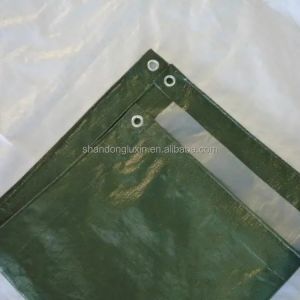 Customized Laminated PE Tarpaulin Plastic Tarps Fabric Sheet for Versatile