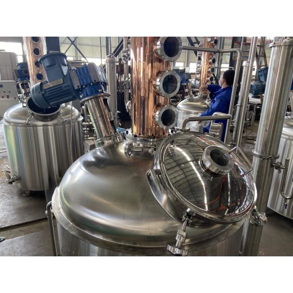 Alcohol Distilling Distiller Distillation Equipment Brandywine Dephlegmator Steam Generator