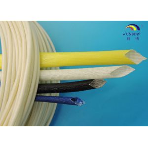 Insulation Acrylic Fiberglass Sleeving / Fiber Glass Wire Sleeve for Electrical