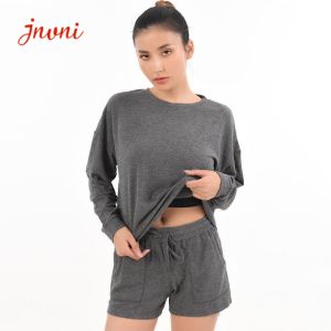 China Loose Shorts Womens Loungewear Set Casual Home Wear For Ladies on sale