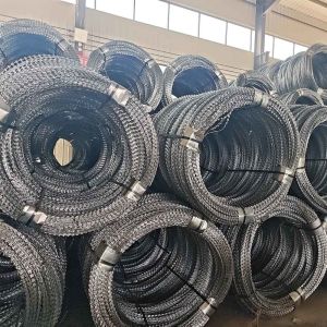 Hot-Dip Galvanized Razor Barbed Wire Defense Corridor Perimeter Reinforced Coil