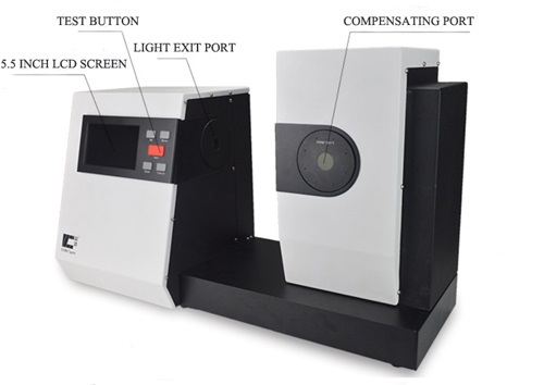 110V-240V Power Haze Meter Plastics , Haze Measurement Unit With Free PC Software
