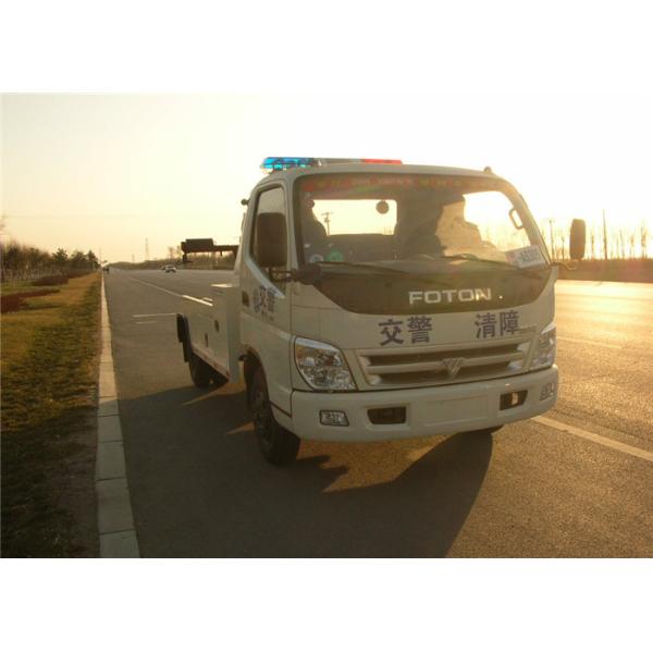 Engine Emission 3760ml KaiFan Brand Road Block Removal Truck Road Wrecker