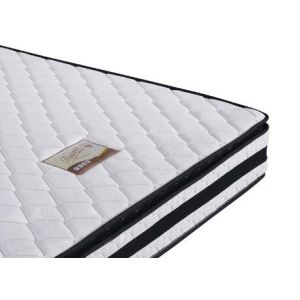 Orthopedic Bonnell Spring Knitted Fabric King Size Pillow Top Mattress Topper