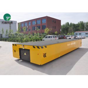 Assembly Line Boiler Plant 20t Transfer Battery Trackless Flat Car