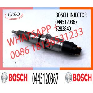 Hot Selling New Injector 5283840 / 0445120367 Common Rail Fuel Diesel Injector