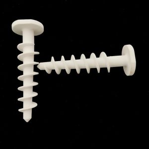 High Temperature Resistant Aluminum Oxide Ceramic Screw for Anchor Fiber Flame