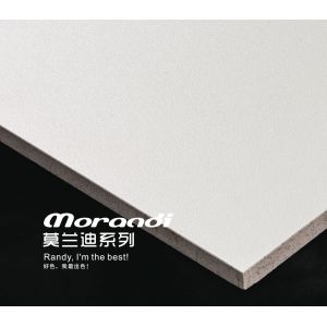 White Soft Glazed Porcelain Tile 600x1200mm AAA Grade Clay