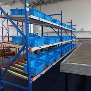 Steel Industrial Warehouse Roller Racks / Carton Flow Rack Pick Systems