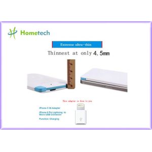 Energy saving Lipstick Power Bank credit card 2600mAh Universal