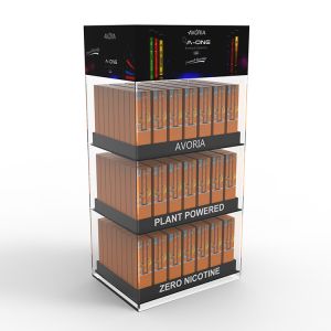 Customized Essential Oil Display Stand Acrylic Countertop Display Rack With