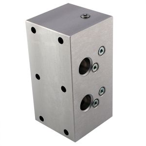 Hydraulic Valve Engineer Manifold Aluminum Stainless Steel CNC Machining