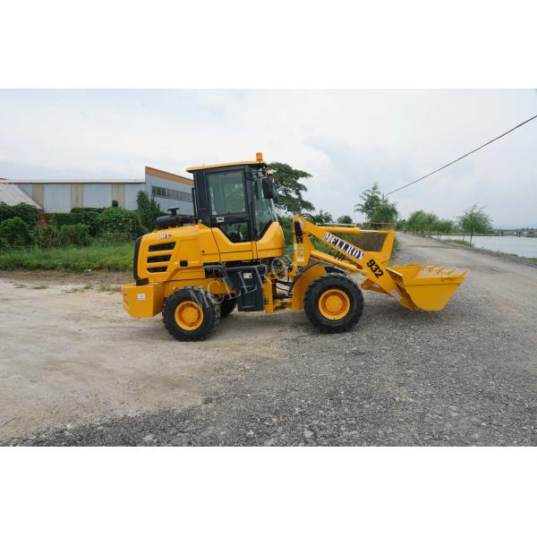 Buy 2400RPM 58kw 79hp Power 2 Ton Wheel Loader In Construction at wholesale prices
