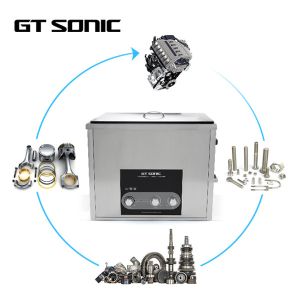 600W Industrial Ultrasonic Cleaner Adjustable Heater 40kHz 36 Liters