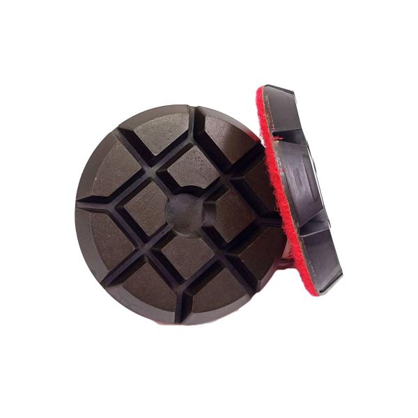 Concrete transitional grinding pads (3pcs)#100 with ceramic bonding for concrete fine polishing