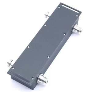 2 in 2 out N-F Das Hybrid Coupler for in Building 698-4000MHz Grey/Red/Black
