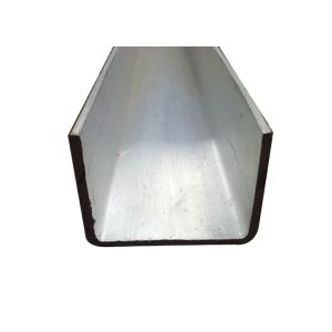 Aluminium Channel Profiles , C Channel Aluminum Extruded Profiles 2MM Thickness