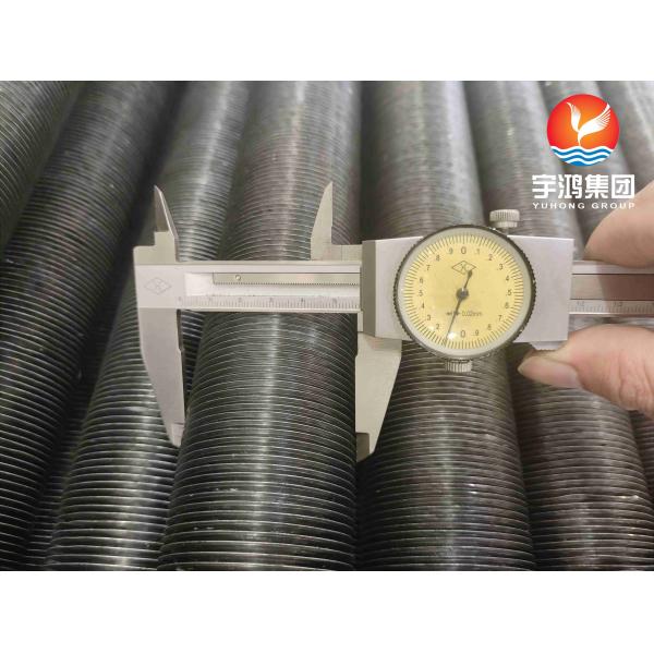 ASTM A179 Embedded G Type Finned Tube With Aluminum Gr. 1100 For Radiators